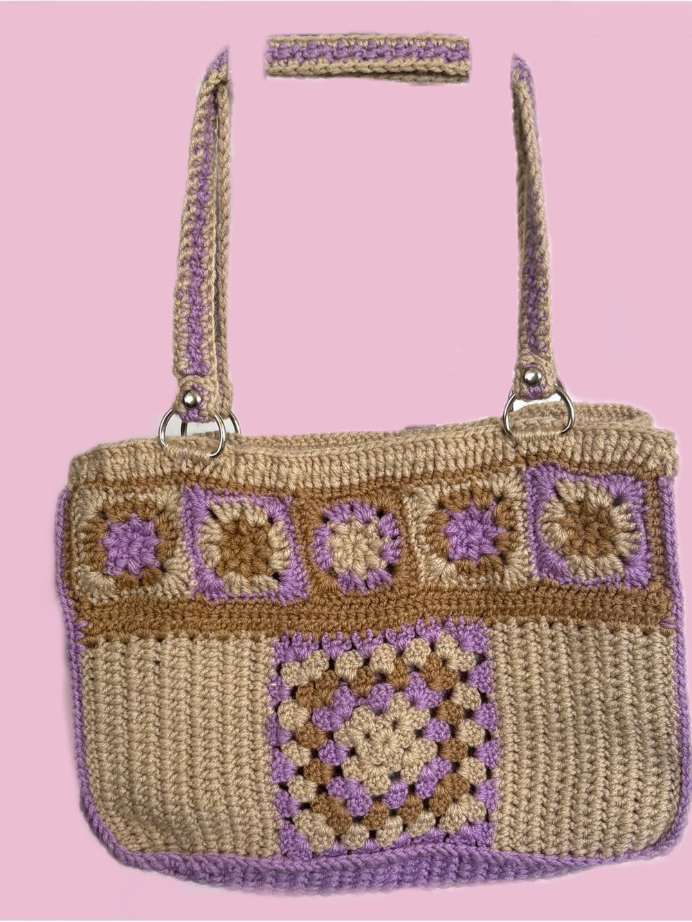 🐚 ONE OF A KIND CROCHET BAG